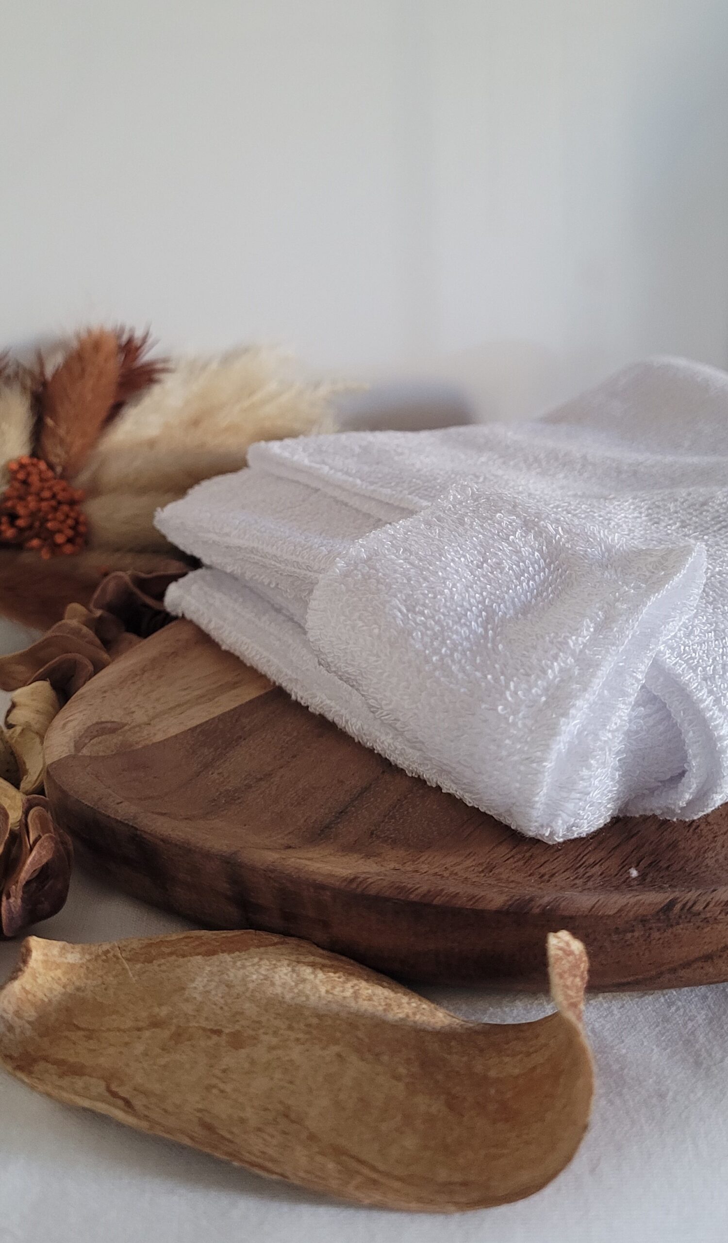 serviette cheveux en bambou