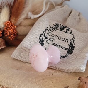 Champignon massage visage quartz rose | Cocoon’Essence