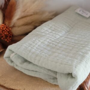 Serviette visage double gaze de coton | Cocoon’Essence